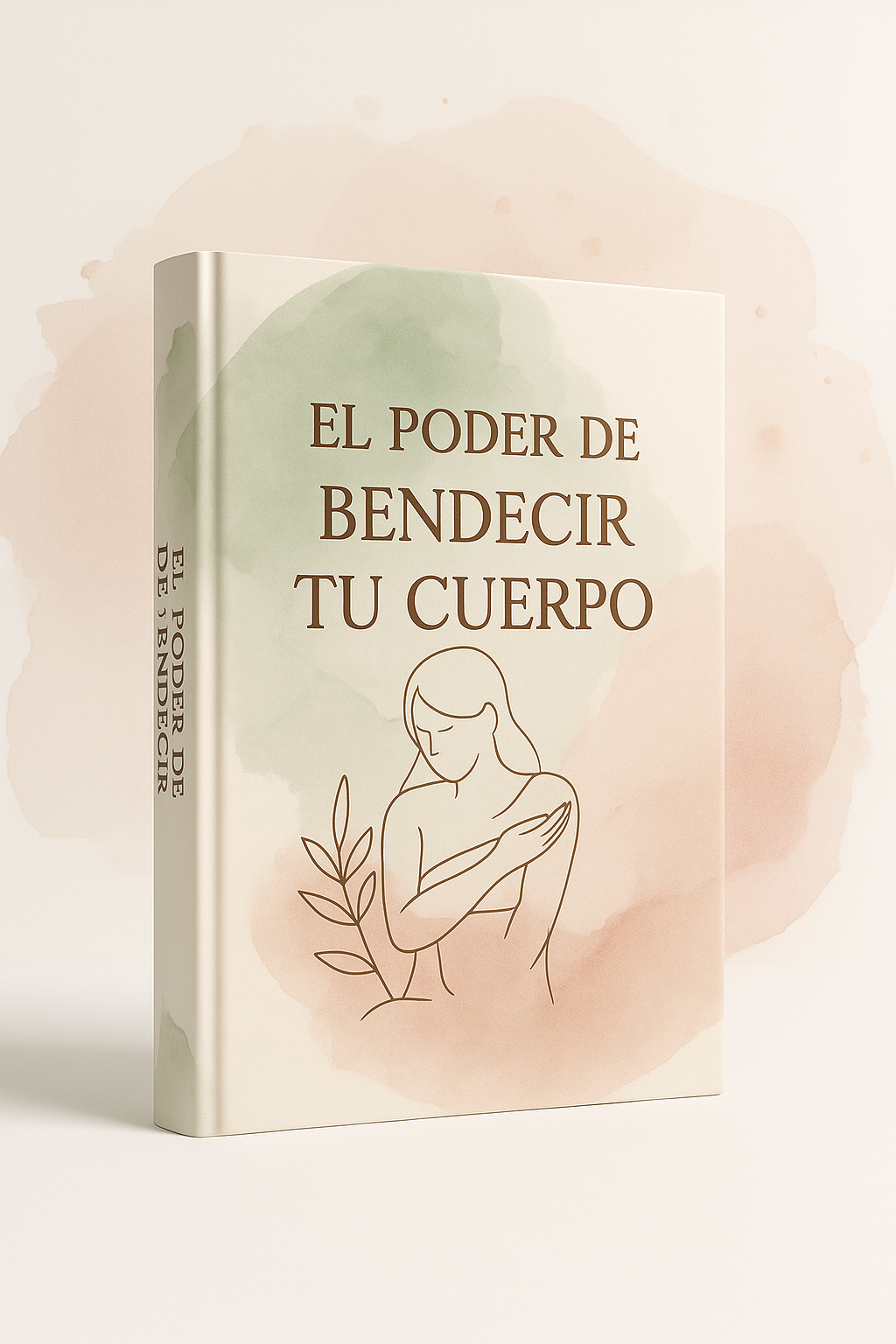 Mockup libro El poder de bendecir tu cuerpo